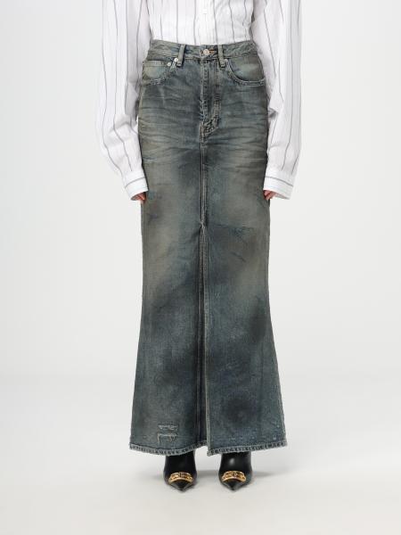 Gonna Balenciaga in denim washed e used