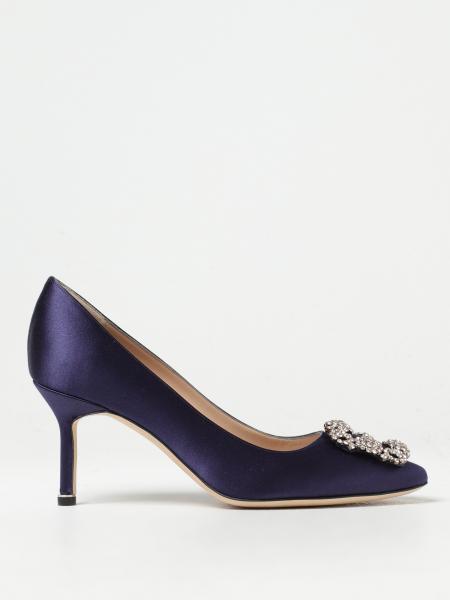 Manolo Blahnik Hangisi pumps in satin