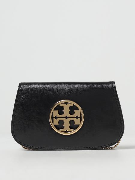 Tory Burch Reva clutch in grained nappa leather