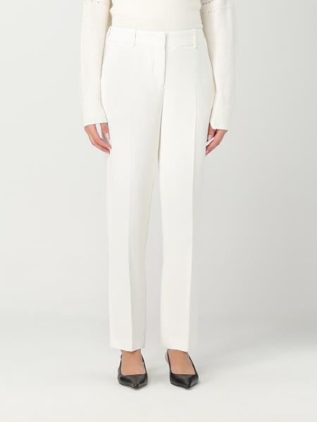 パンツ ERMANNO SCERVINO Woman Pants White D436P300MYQ 14800 Ermanno Scervino Outlet: Pants woman - White | Ermanno