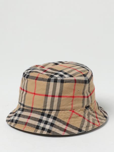 Burberry hat in cotton with Vintage Check pattern