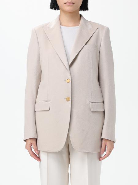 ジャケット TAGLIATORE Women Jackets J BERTHA16B 160064T1292 Beige TAGLIATORE: Jacket woman - Beige | Tagliatore blazer