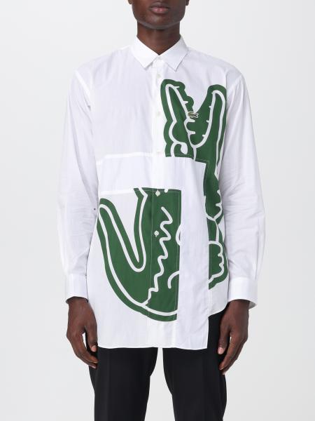 Men's Comme Des Garcons Shirt X Lacoste: Shirt man Comme Des Garcons Shirt X Lacoste