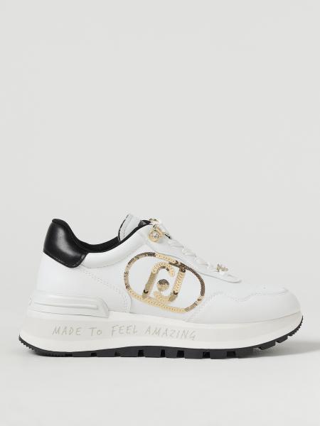 Liu Jo: Sneakers Amazing 20 Liu Jo in pelle sintetica con monogram in paillettes