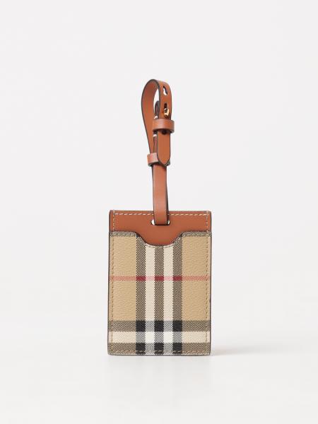 Burberry leather address holder
