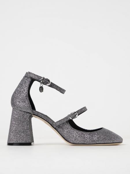 MSGM Pumps in glittery fabric