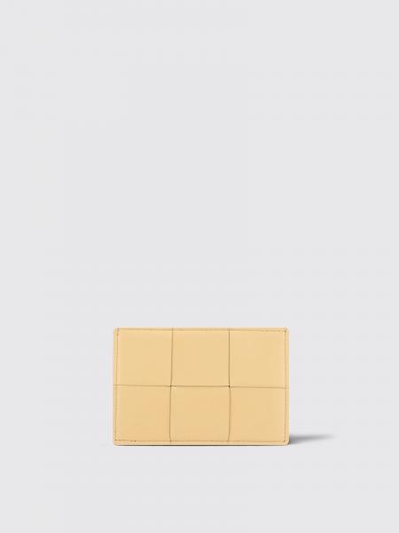 Bottega Veneta: Bottega Veneta credit card holder in woven nappa