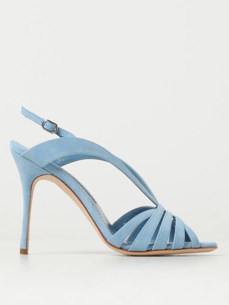 Manolo Blahnik Sardina sandals in suede