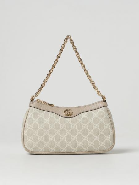 Borsa Ophidia GG Gucci in tessuto spalmato e pelle