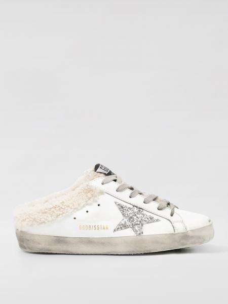 Golden Goose mid star: Sneakers woman Golden Goose