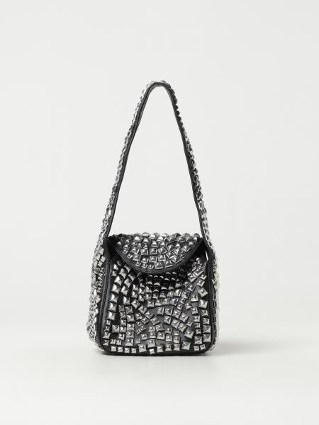 Borsa Alexander Wang in pelle con borchie all over