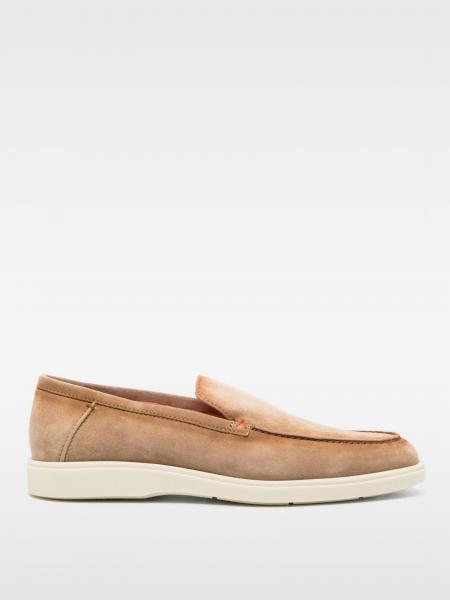 Santoni Loafer in Suede