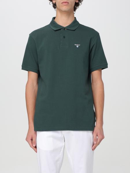 Barbour Piqué Polo Shirt with Embroidered Logo