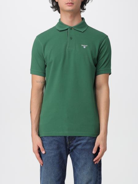 Barbour Piqué Polo Shirt with Embroidered Logo