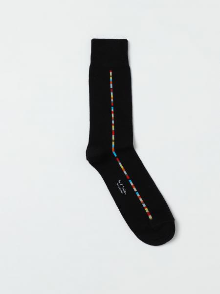 Paul Smith Stretch Cotton Jacquard Pattern Socks