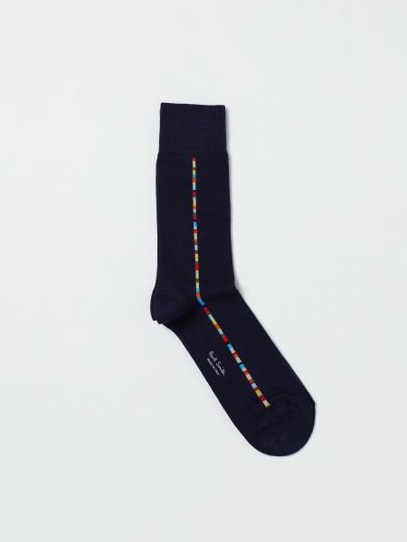 Paul Smith Stretch Cotton Jacquard Pattern Socks