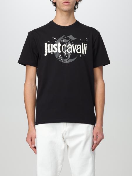 Just Cavalli uomo: T-shirt con logo Just Cavalli