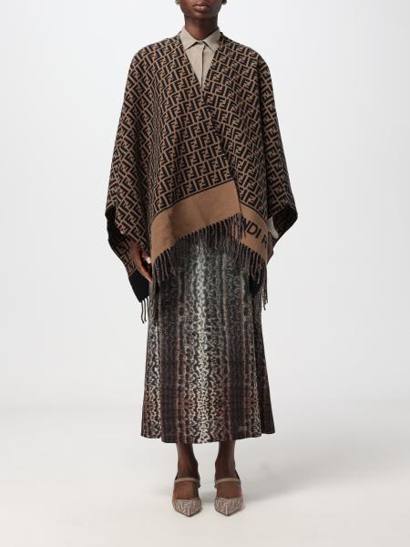 Cape woman Fendi