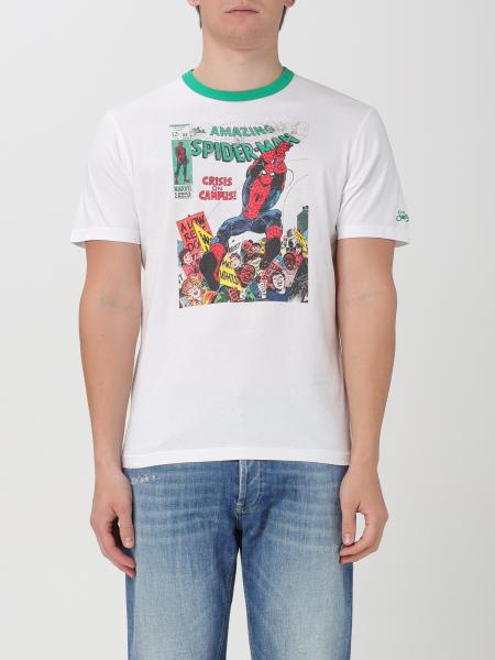 T-shirt Spiderman Mc2 Saint Barth in cotone con stampa