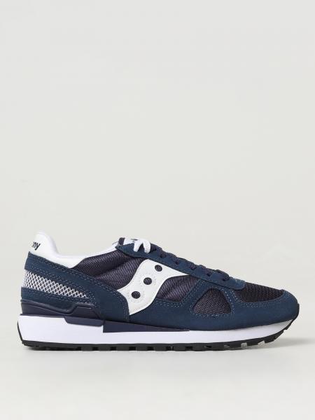 Saucony uomo: Sneakers Shadow Original Saucony in camoscio e mesh