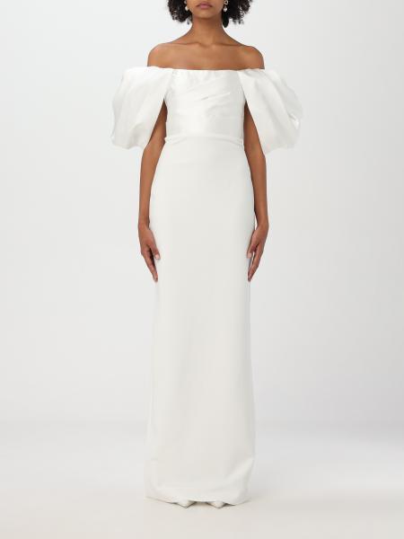 White dress: Dress woman Solace London