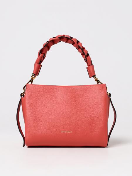 Leather tote bags: Shoulder bag woman Coccinelle