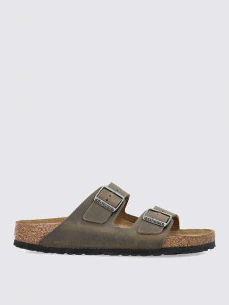 Sandalo Arizona Birkenstock in pelle oliata