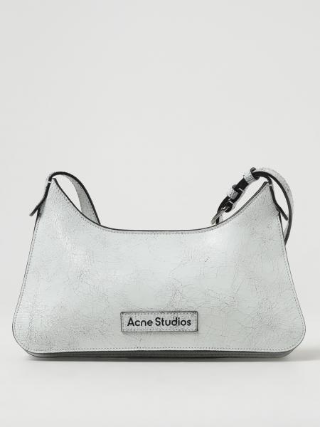 Borsa Platt Acne Studios in pelle cracklè