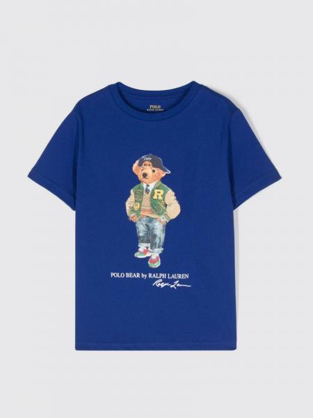 T-shirt in cotone Polo Ralph Lauren con stampa Bear