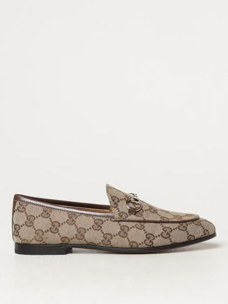 Gucci GG Supreme 帆布乐福鞋