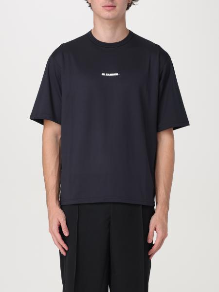 T-shirt Jil Sander in cotone stretch con logo