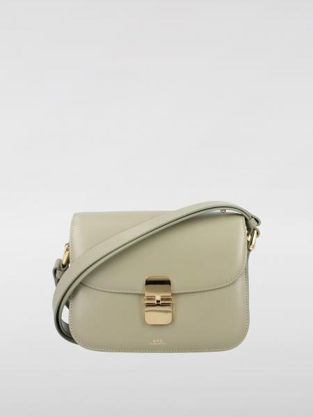 A.P.C.: Handbag woman - Green | A.P.C. crossbody bags F61413PXBMW online at  GIGLIO.COM