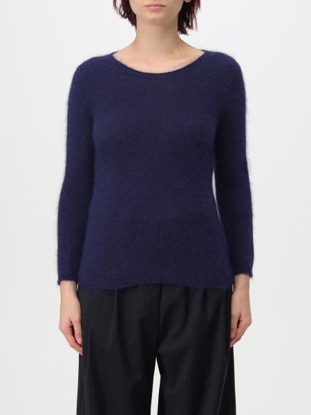 Pullover Roberto Collina in misto lana d'Angora