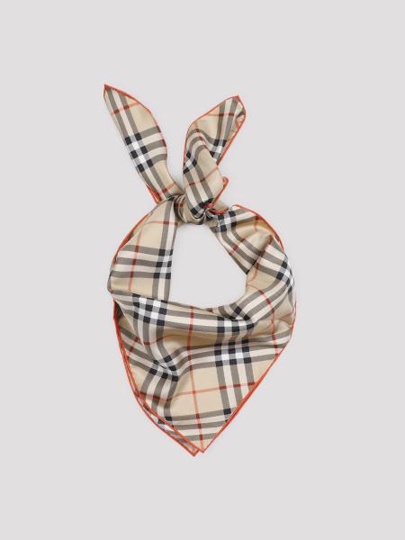 BURBERRY Scarf men Beige Burberry neck scarf 8088140 online at GIGLIO.COM