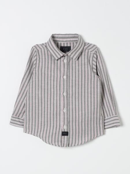 Camicia Fay Junior in cotone a righe