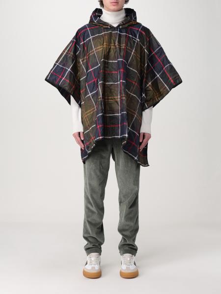 Poncho Barbour in nylon check