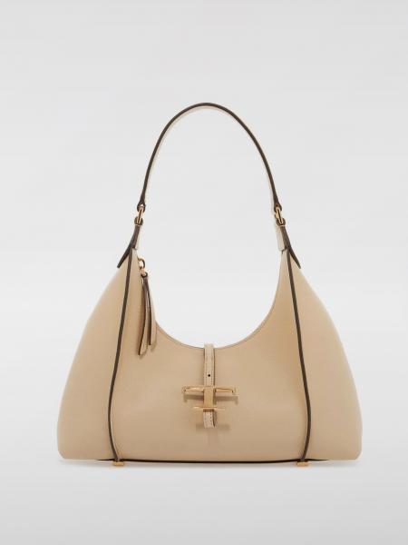 Leather tote bags: Shoulder bag woman Tod's