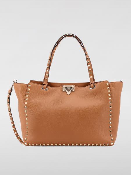 Borsa Rockstud Valentino Garavani in pelle a grana