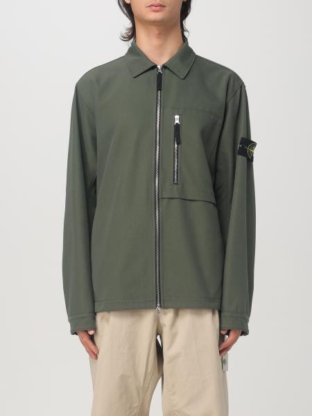 Stone Island cotton blend jacket