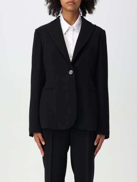 Emporio Armani donna: Blazer Emporio Armani in crêpe