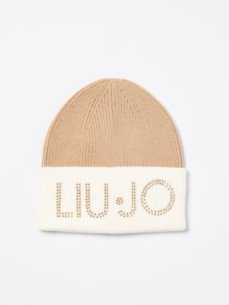 Liu Jo: Cappello Liu Jo in maglia con logo di borchie