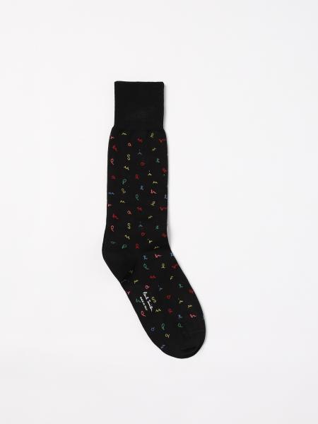 Chaussettes Paul Smith en coton stretch avec logo jacquard