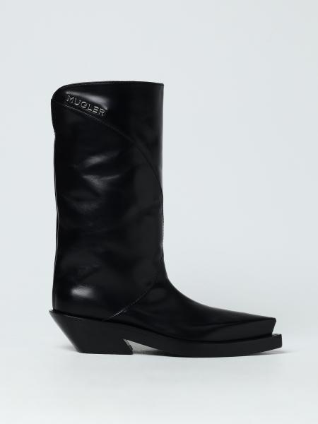 Boots woman Mugler