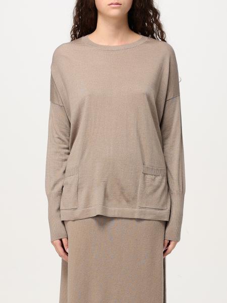 Maglia basic Wild Cashmere in seta e cashmere