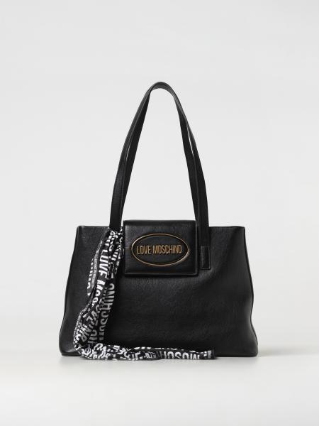 Borsa Love Moschino in pelle sintetica con foulard