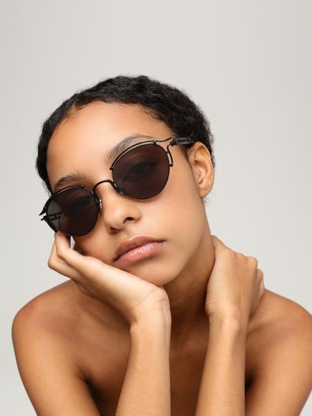 Lunettes De Soleil Jean Paul Gaultier Vintage - Modèle JPG 58-0053, Violet, Années 90