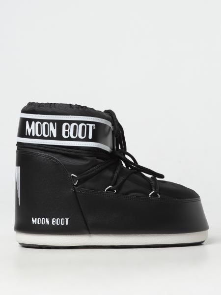 Stivaletto da neve Icon Moon Boot in nylon e pelle sintetica