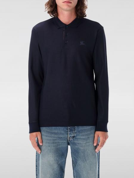 Burberry: Polo basic Burberry in cotone