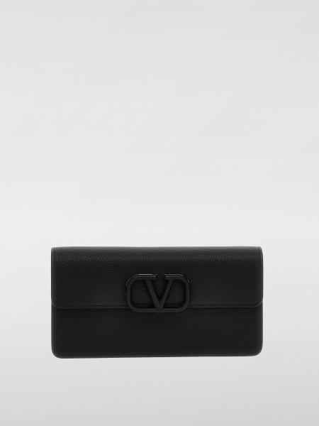 Borsa wallet VLogo Signature Valentino Garavani in pelle a grana