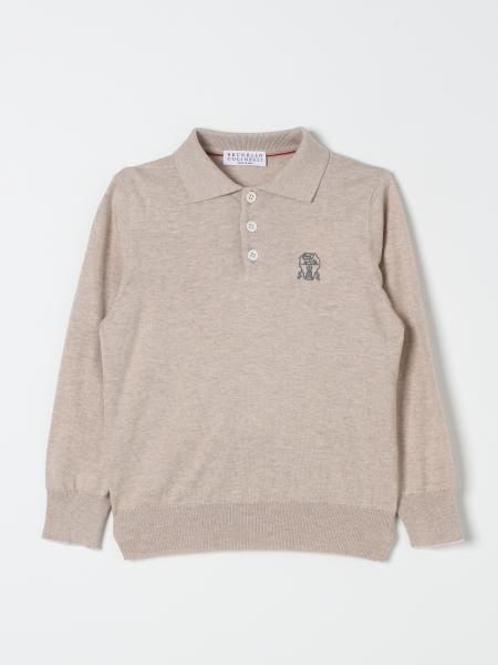 Polo shirt boy Brunello Cucinelli